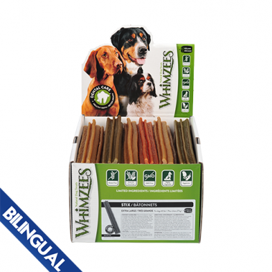 WHIMZEES STIX X-LARGE DENTAL CHEW FOR DOGS (SINGLES)
