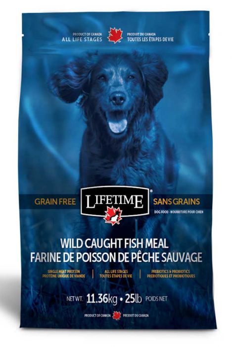 LIFETIME ALL LIFE STAGES GF WILD CAUGHT FISH 11.36KG