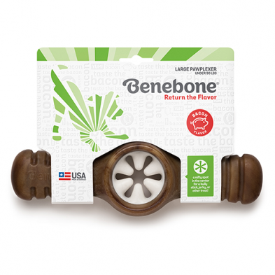 BENEBONE PAWPLEXER BACON FLAVOR LARGE DOG CHEW