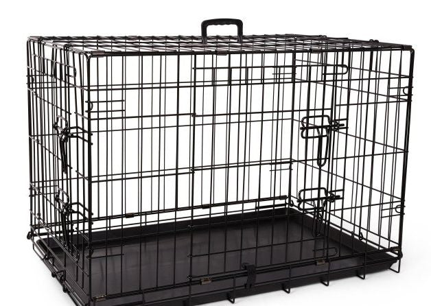 BUD-Z DELUXE CRATE FOLDABLE DOUBLE DOORS DOG 30IN