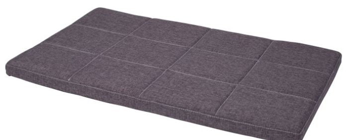 BUD-Z COMFORT FLAT BED GREY DOG 41 X 26 X 2IN